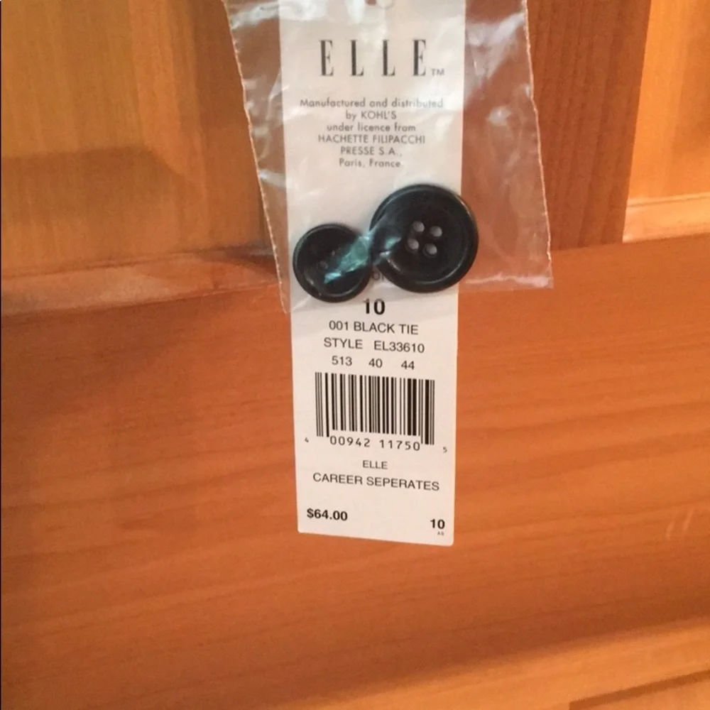 Elle Three Button Jacket NWT - Picture 4 of 5